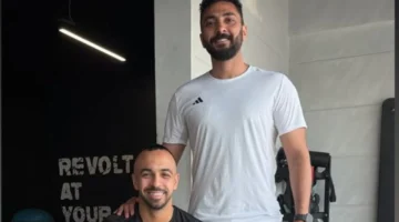 محمد مجدي أفشة يشارك صورة جديدة من داخل الجيم عبر إنستجرام